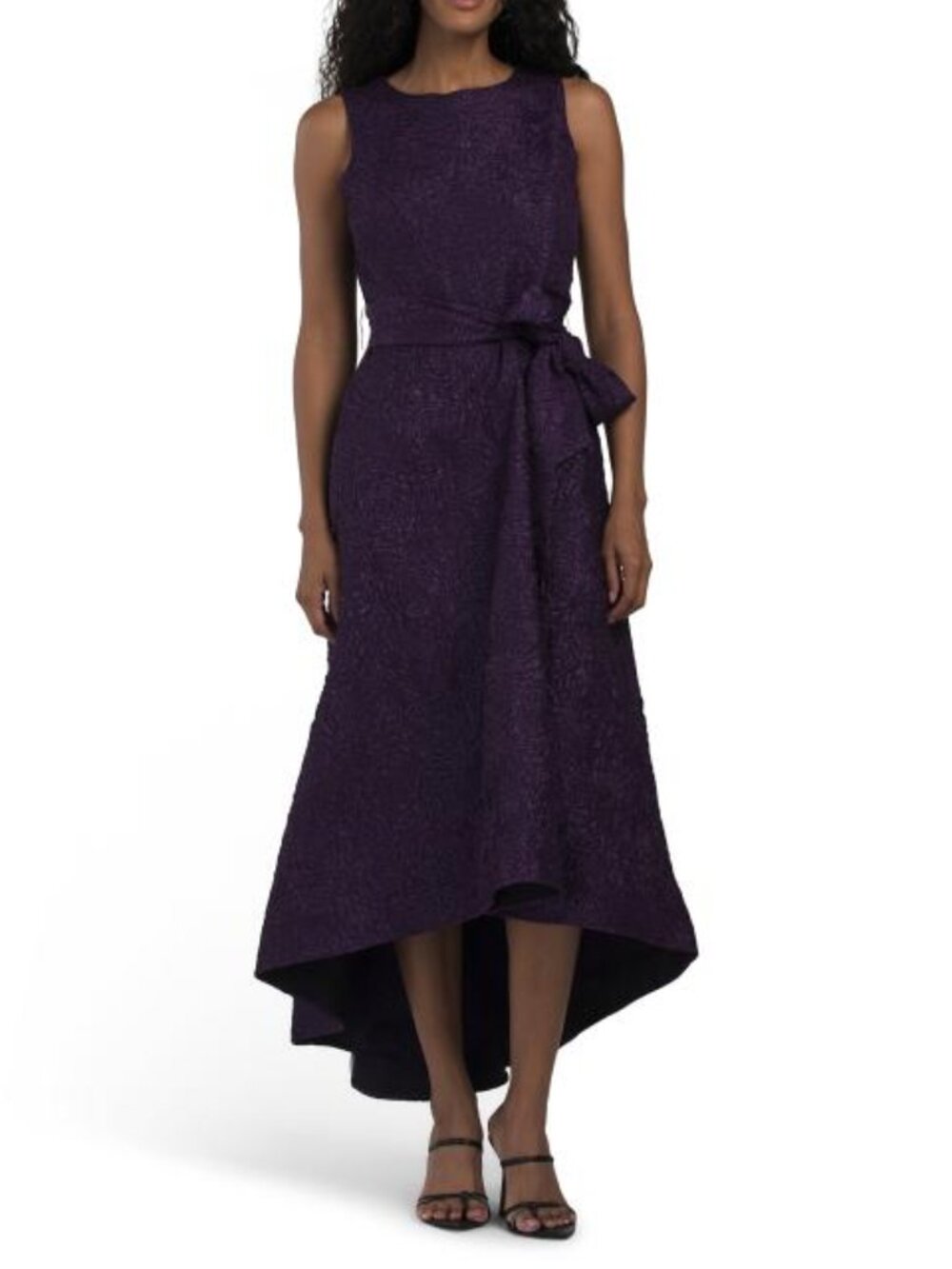 OLEG CASSINI Stretch Brocade Dress